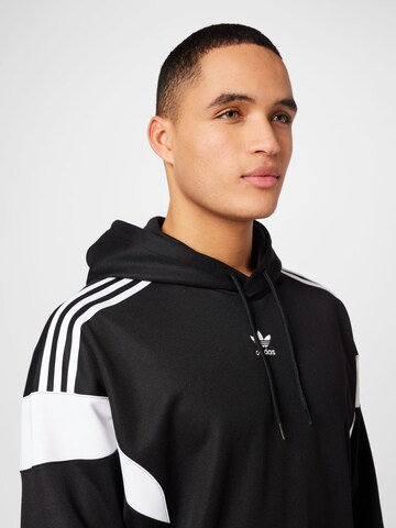 ADIDAS ORIGINALS Sweatshirt 'Adicolor Classics Cut Line' in Zwart