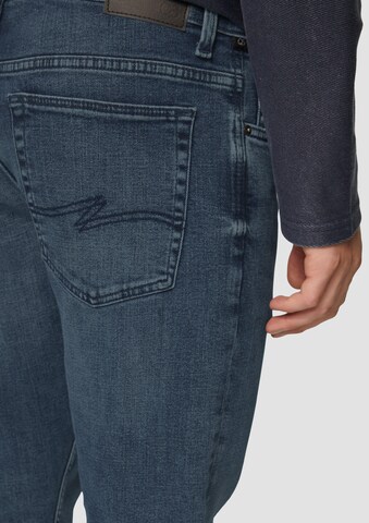 QS Slimfit Jeans 'Rick' in Blauw