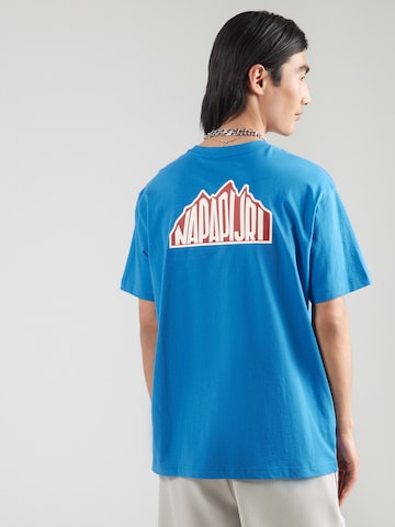 NAPAPIJRI T-Shirt 'S-LINTH' in Blau: Vorderseite