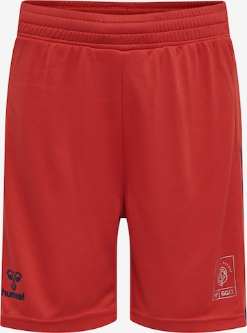 Hummel Workout Pants 'GG12' in Red: front