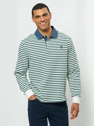 U.S. POLO ASSN. Regular fit Overhemd ' UMDex ' in Wit: voorkant