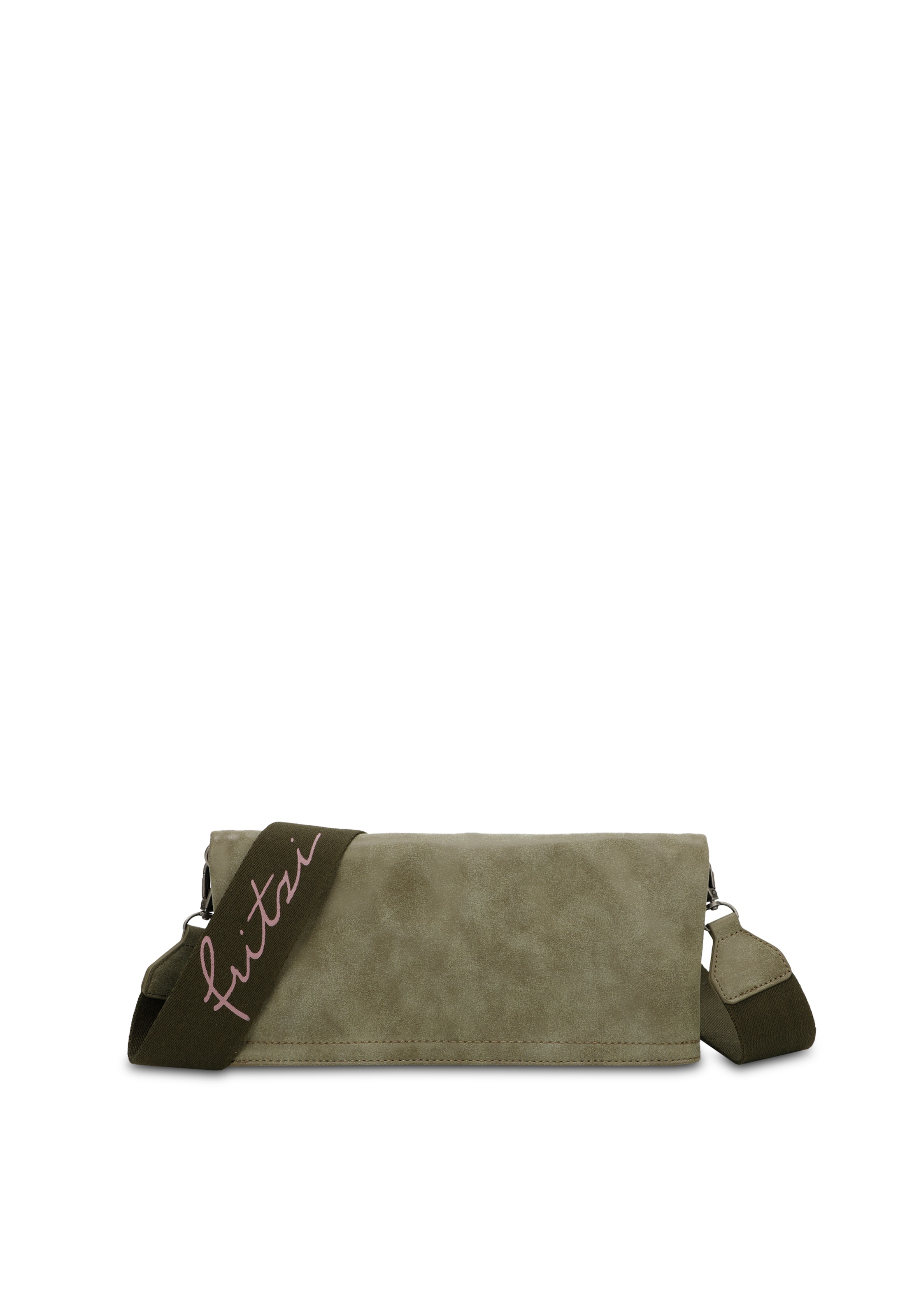 Fritzi aus Preußen Schoudertas 'Ronja' in Groen: voorkant