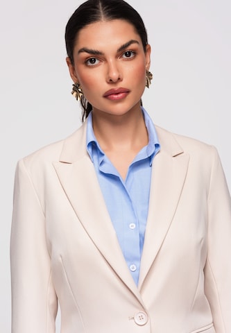 Ombre Blazer in Beige