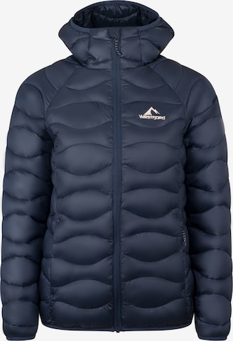 WESTFJORD Winter Jacket in Blue: front