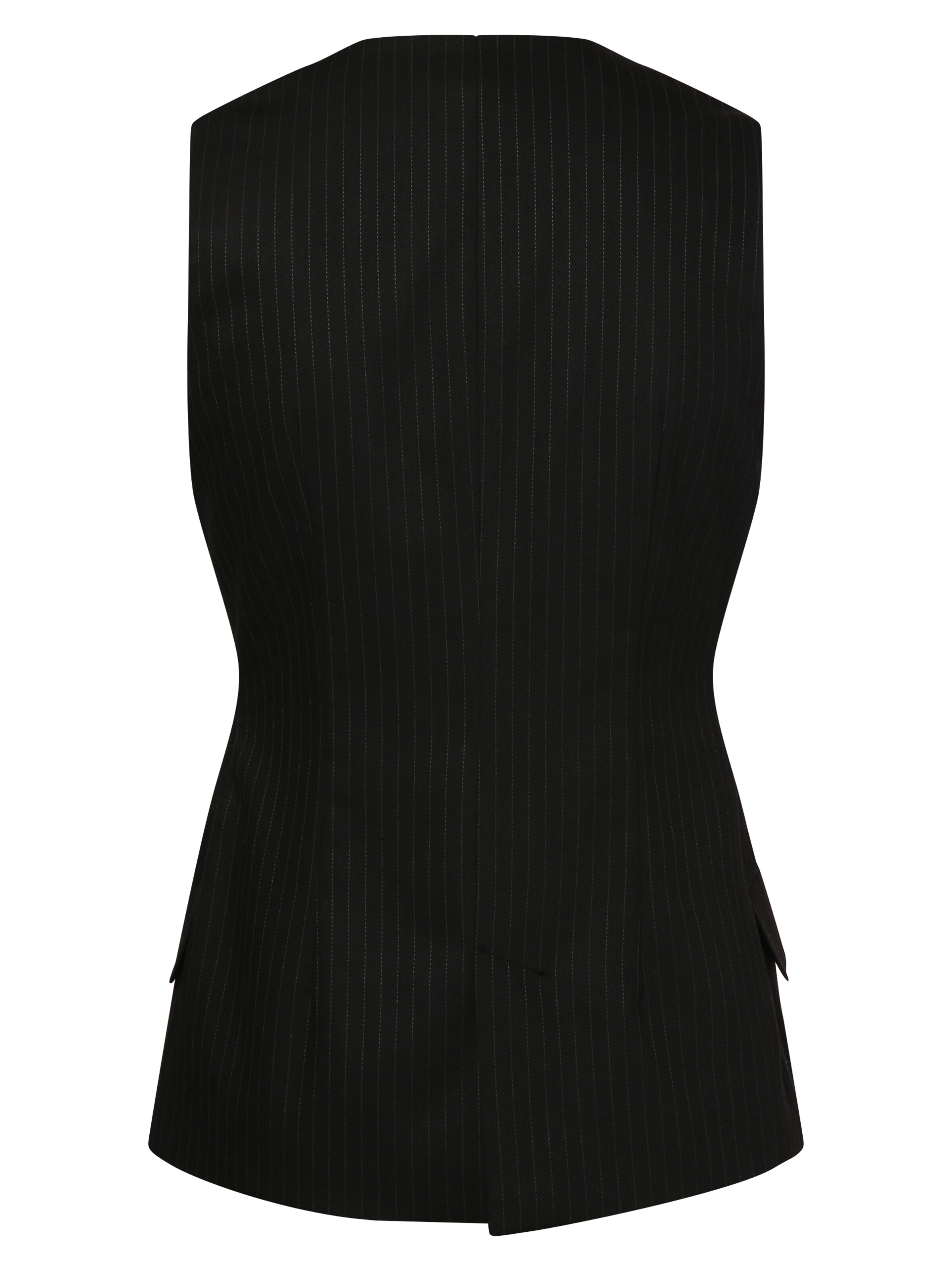 Marie Lund Suit vest in Black