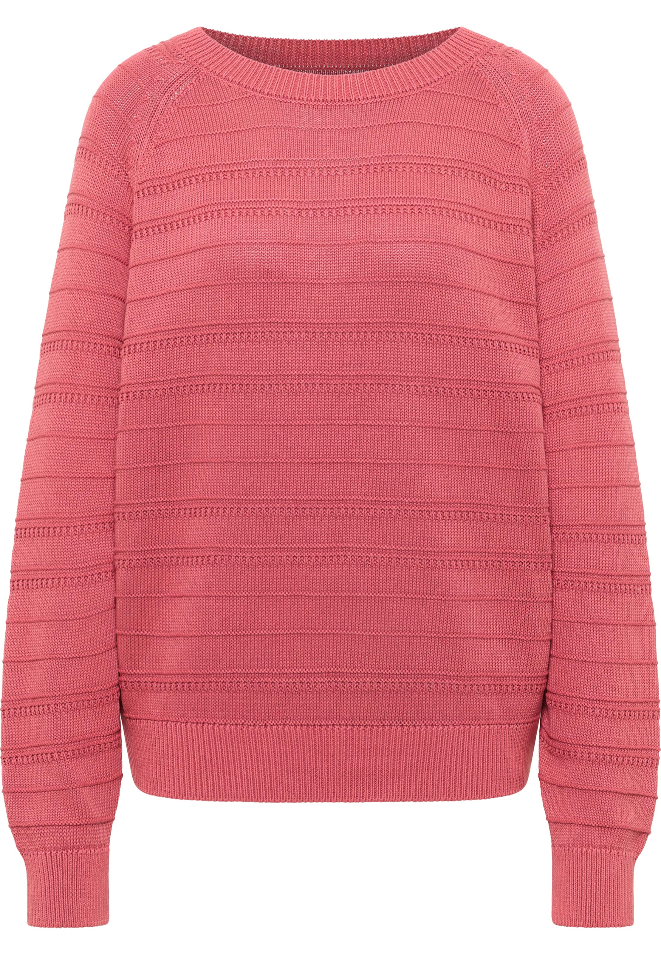 MUSTANG Sweater 'Silas' in Pink: front