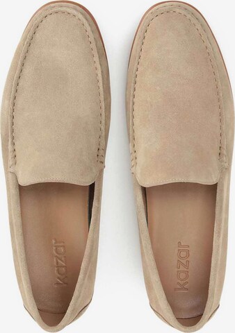 Mocassin Kazar en beige