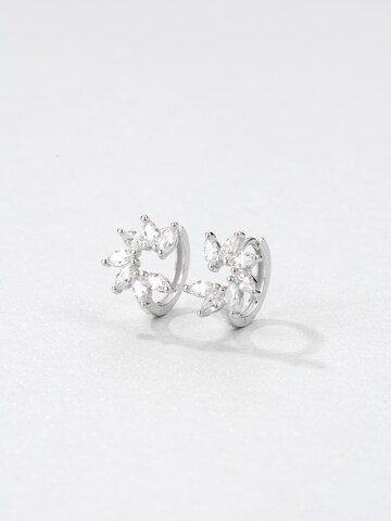 Hey Happiness Earrings 'Petal' in Silver