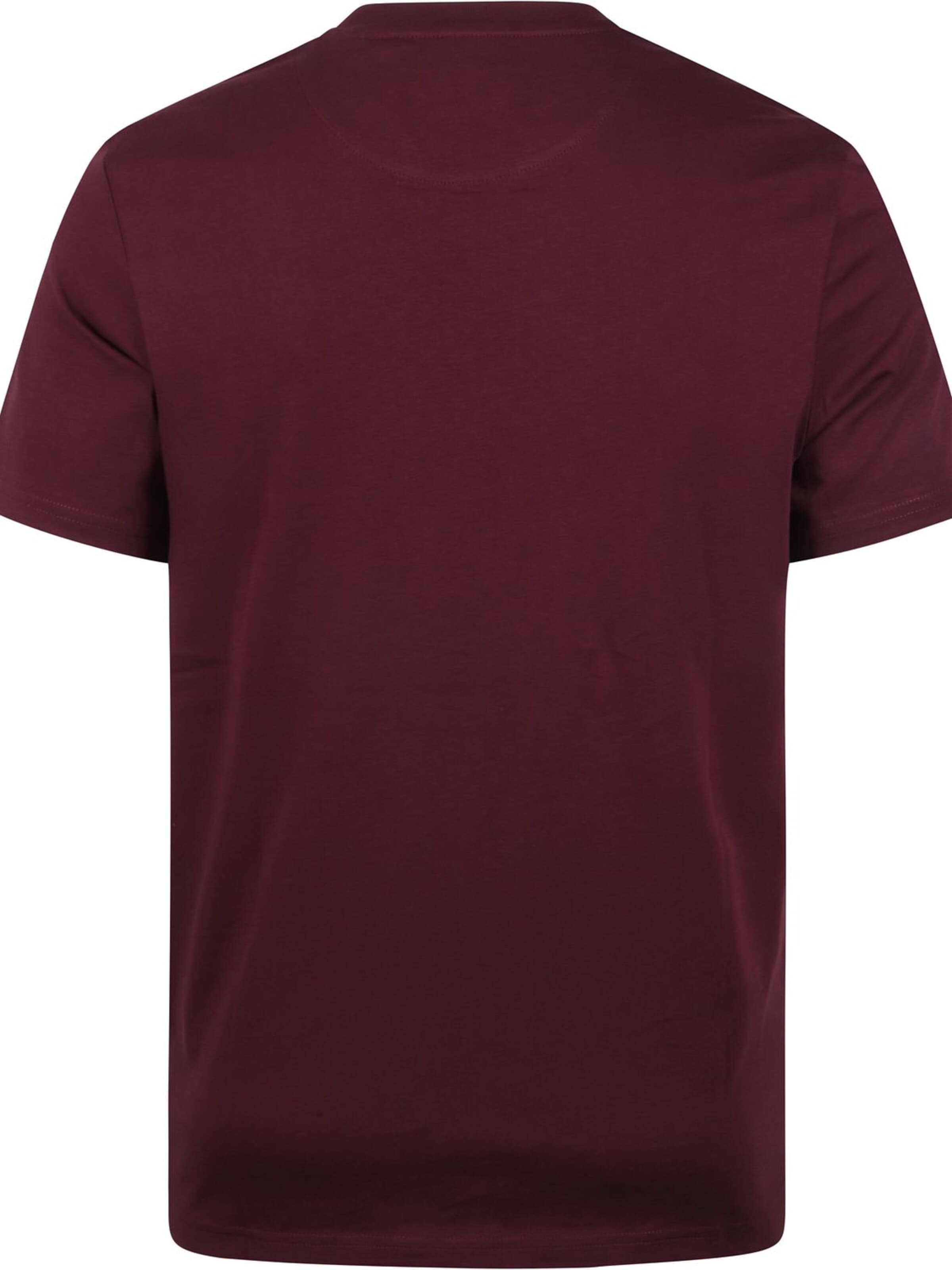 Lyle & Scott Shirt 'Essentials'‌‌ in Rot