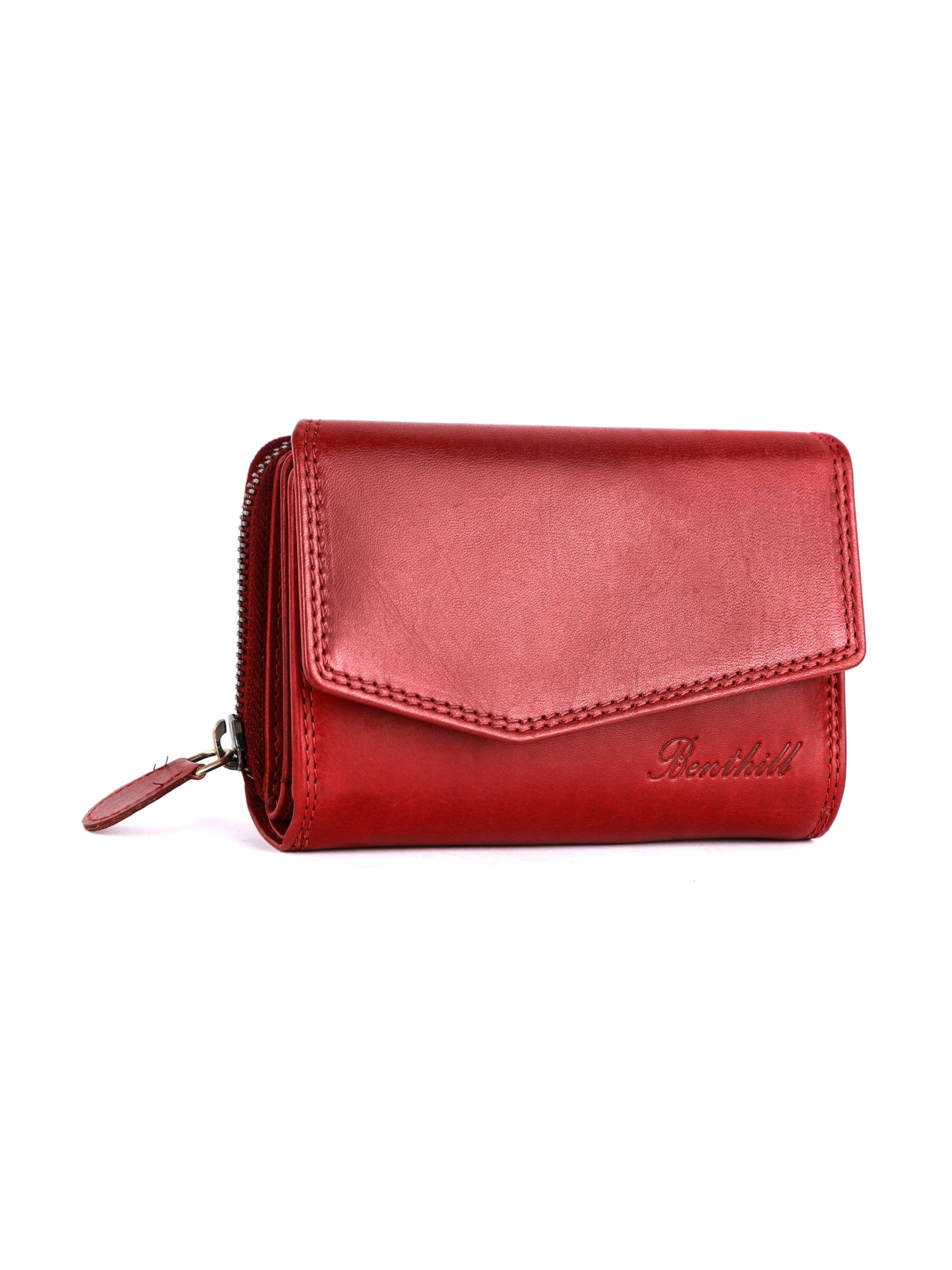 Benthill Wallet in Red: front
