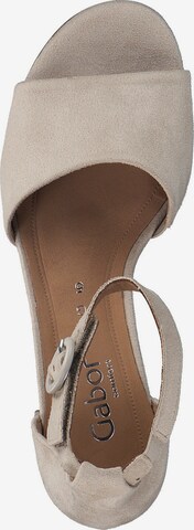 GABOR Sandals 'Comfort 22.902' in Beige