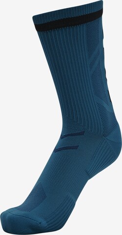 Chaussettes Hummel en bleu : devant