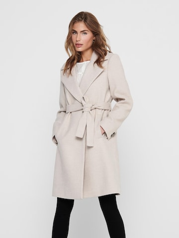 Manteau mi-saison 'Maria' ONLY en beige : devant