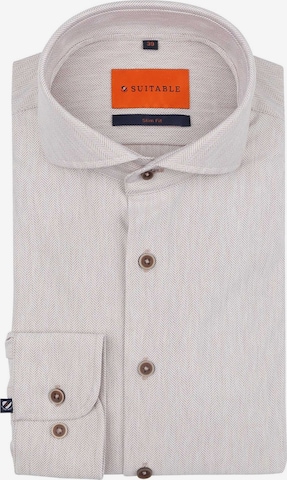 Suitable Hemd in Beige: Vorderseite