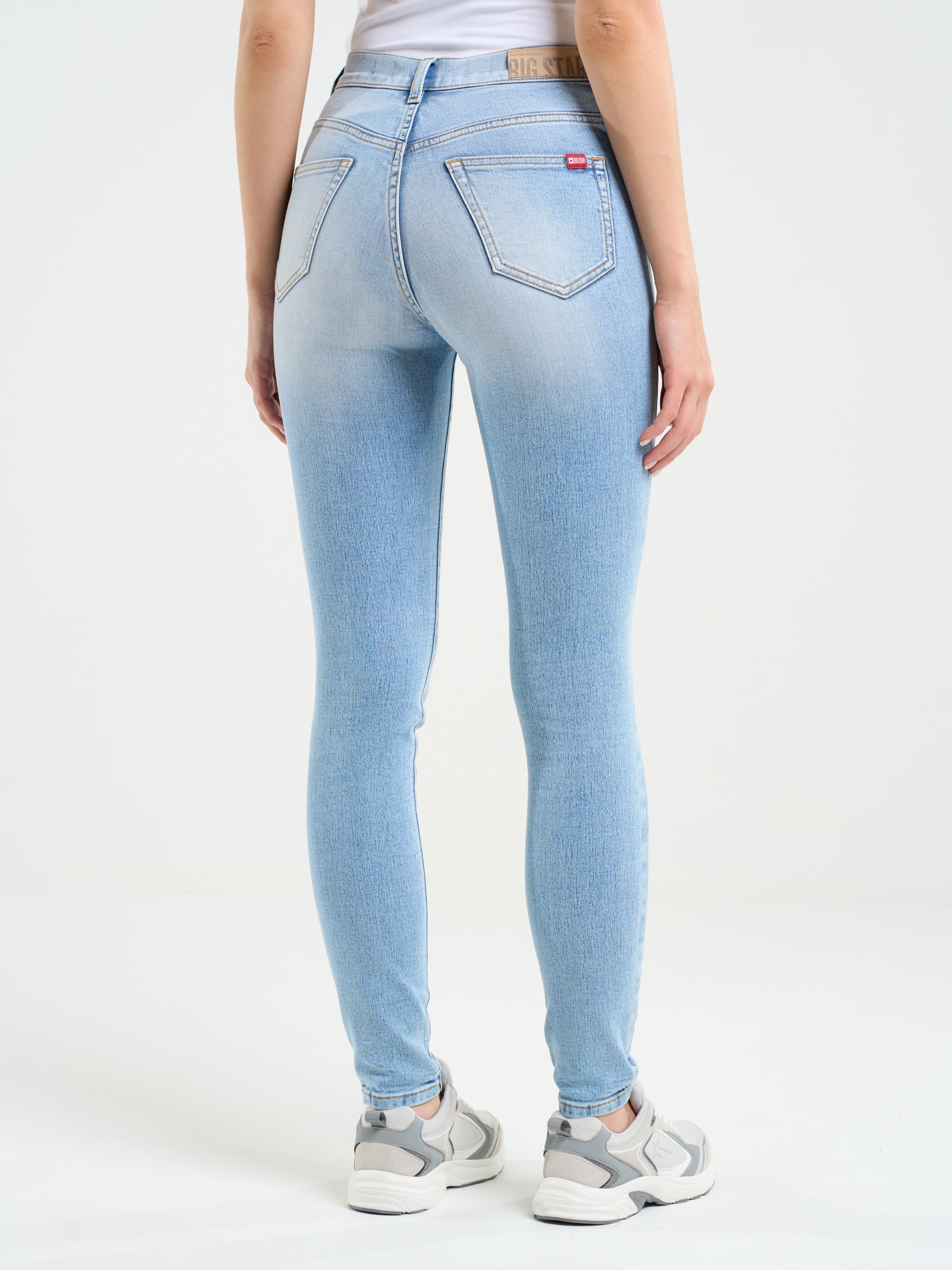 BIG STAR Skinny Jeans Adela in Blue Denim ABOUT YOU