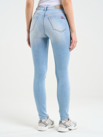 BIG STAR Skinny Jeans 'Adela' in Blau