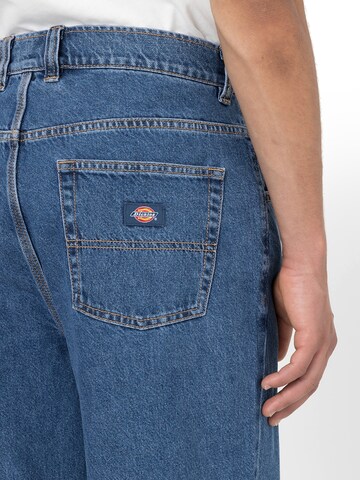 DICKIES Loosefit Jeans in Blau