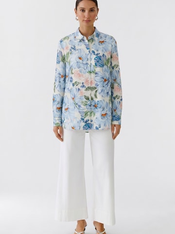 OUI Bluse in Blau: Vorderseite
