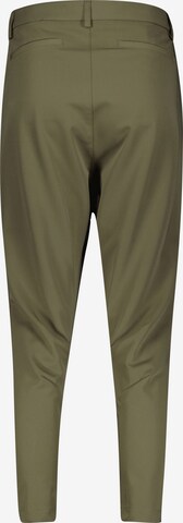 IMPERIAL Tapered Pleat-Front Pants in Green