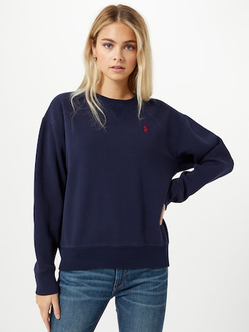 Polo Ralph Lauren Sweatshirt in Blauw: voorkant