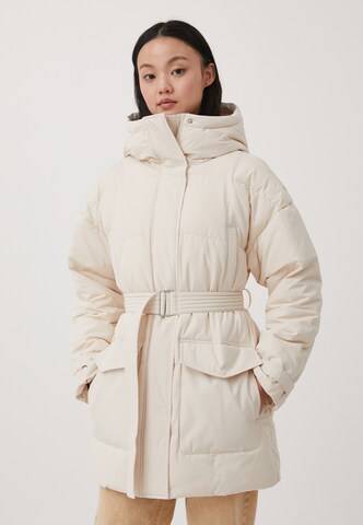 Finn Flare Tussenjas 'Belted Utility' in Beige: voorkant