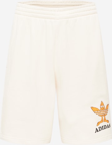 ADIDAS ORIGINALS Shorts 'Graphic Fun' in Beige: predná strana