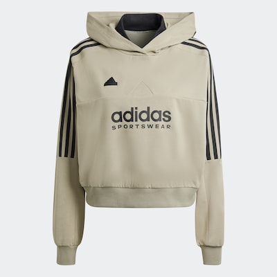 Bluză de molton ADIDAS SPORTSWEAR pe kaki / negru, Vizualizare produs