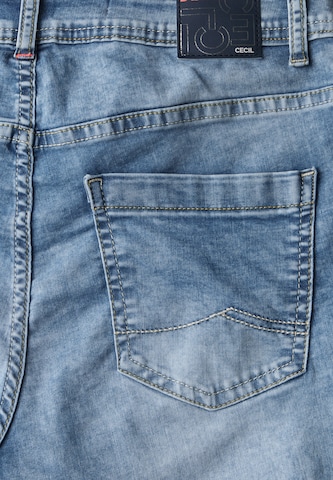 CECIL Slimfit Jeans in Blau