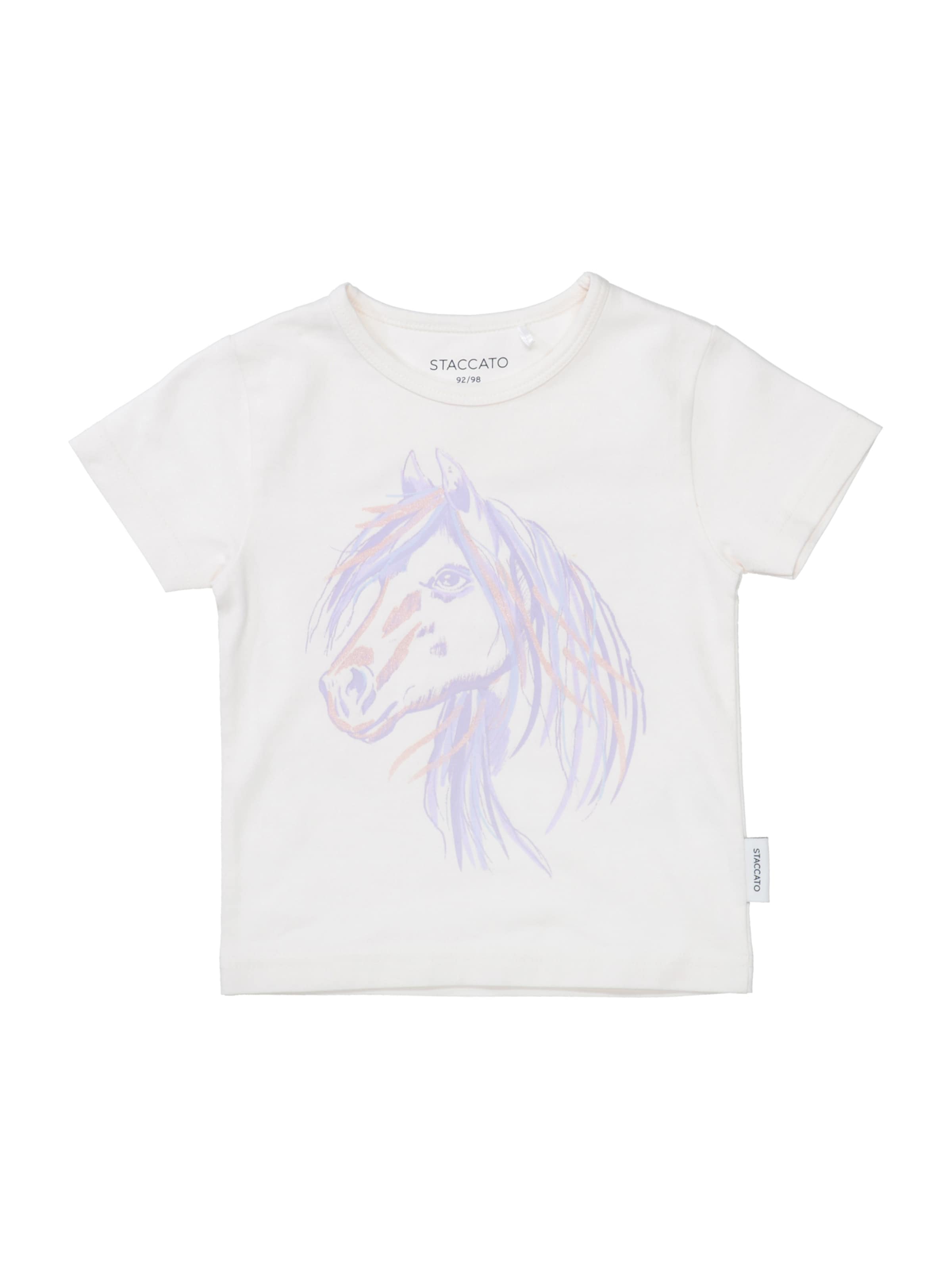 Maglietta di STACCATO in bianco: frontale