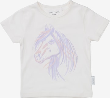 balta STACCATO Marškinėliai: priekis