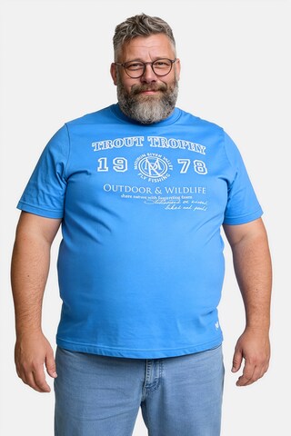 Men Plus Shirt in Blue