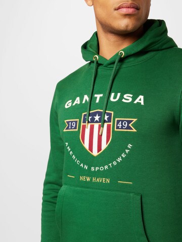 GANT Sweatshirt 'BANNER' in Groen