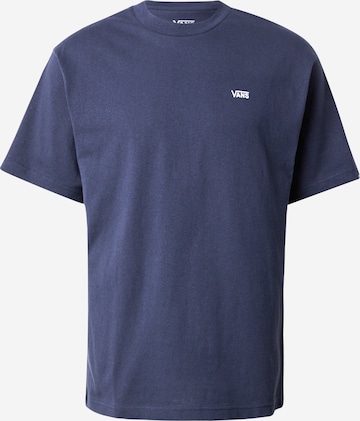 T-Shirt VANS en bleu : devant