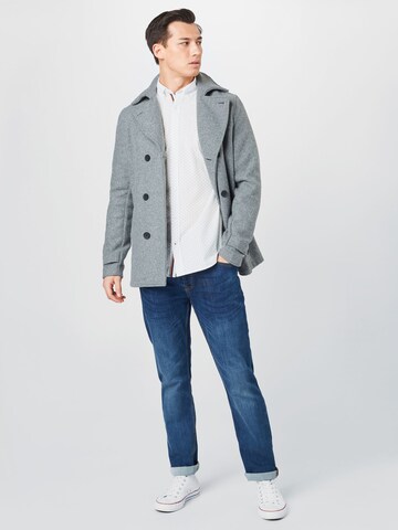 JACK & JONES Slim Fit Hemd 'Thomas' in Weiß