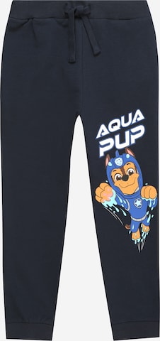 NAME IT - Regular Calças 'FINGH PAWPATROL' em azul: frente