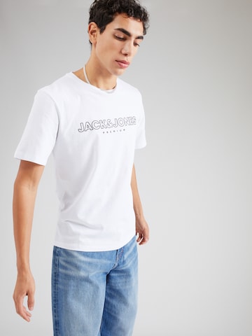 JACK & JONES T-Shirt 'JASON' in Weiß: predná strana