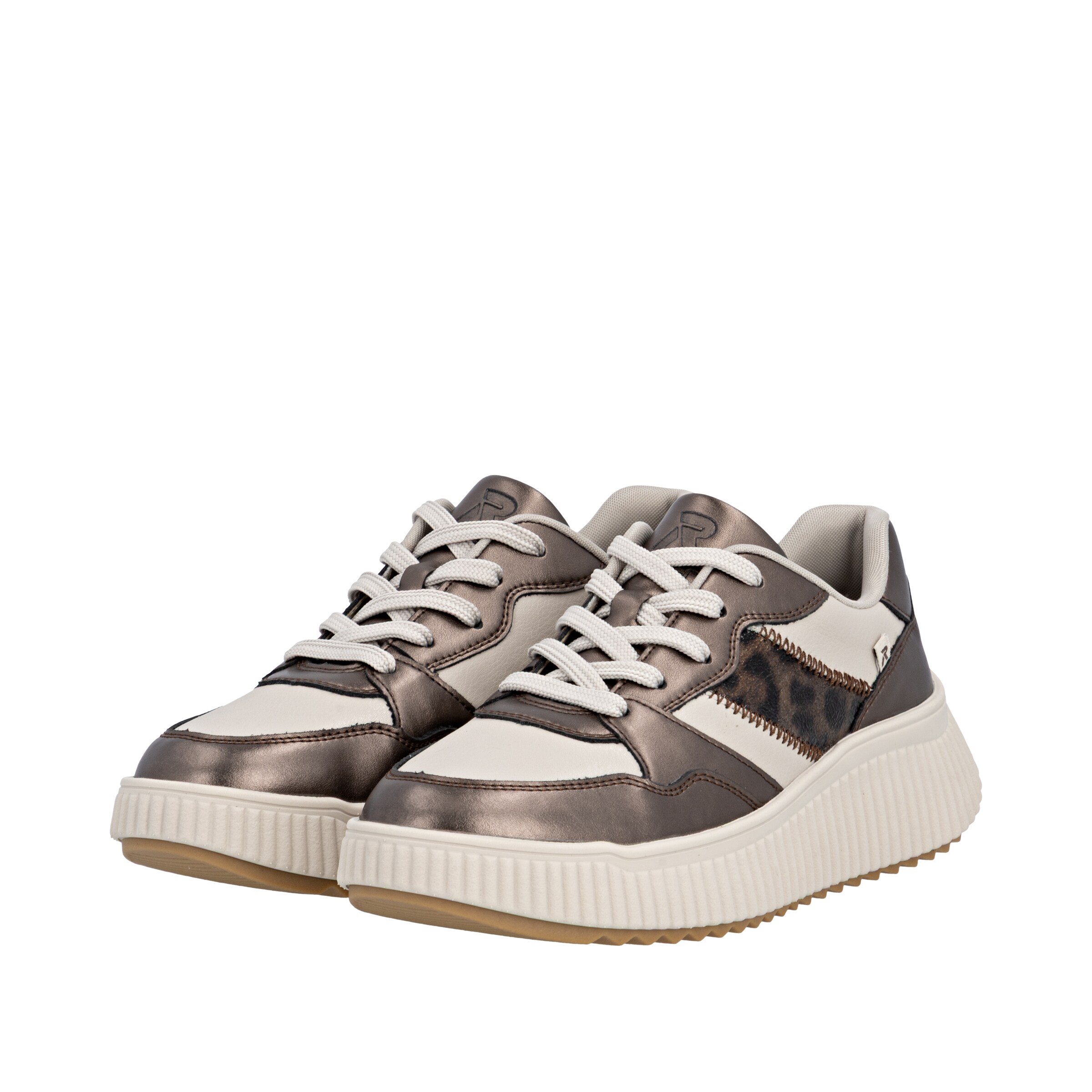 Baskets basses Rieker en beige