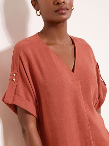 Lipsy Блузка в Оранжевый