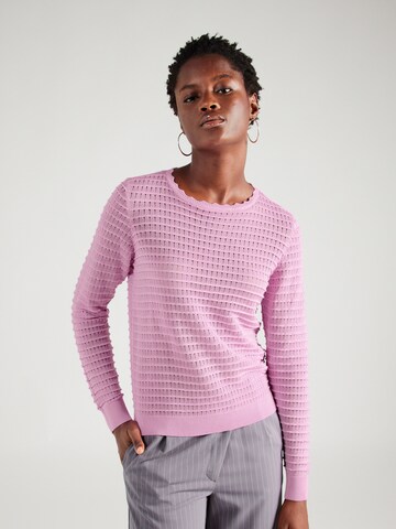 Pull-over 'ERICA' VERO MODA en rose : devant