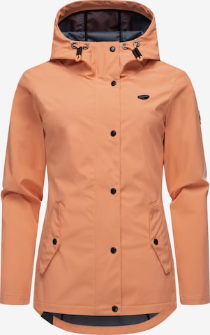 Ragwear Zunanja jakna 'Margge' | oranžna barva: sprednja stran