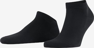 FALKE Socken 'ClimaWool' in Schwarz: Vorderseite