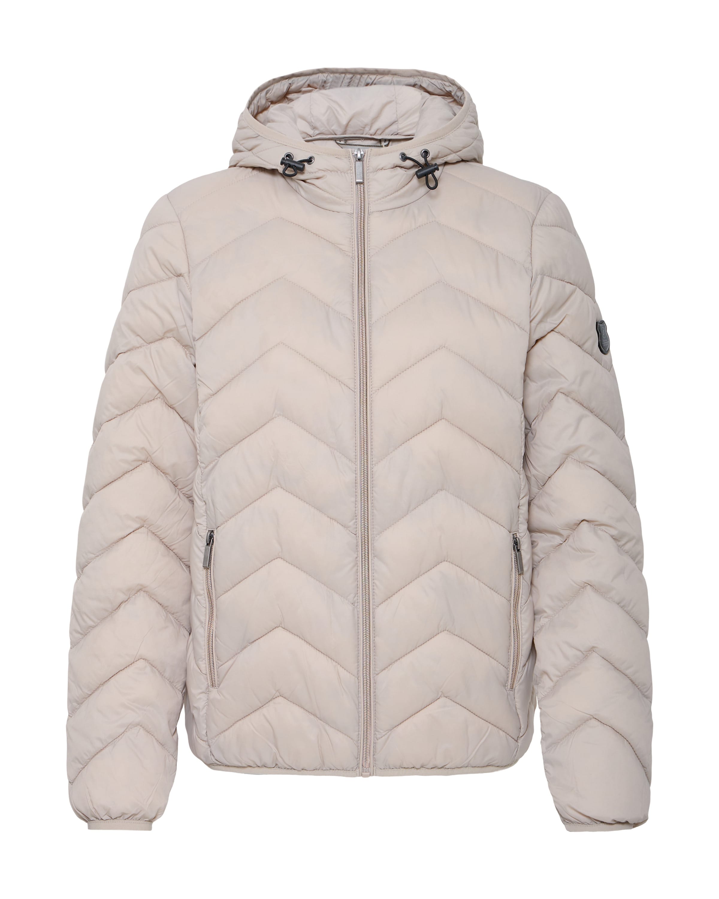Fransa Between-Season Jacket in Grey: front