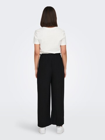 Wide leg Pantaloni 'Solvi' di ONLY in nero