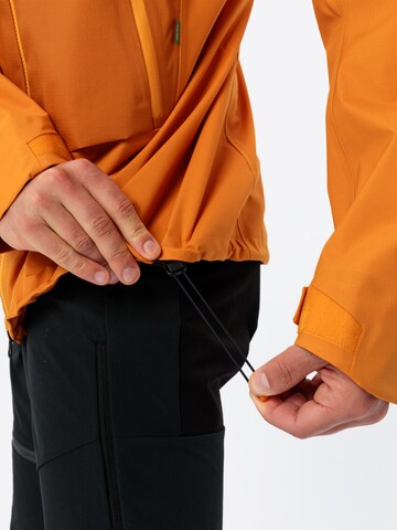 VAUDE Outdoorjas 'Croz Alpine' in Geel