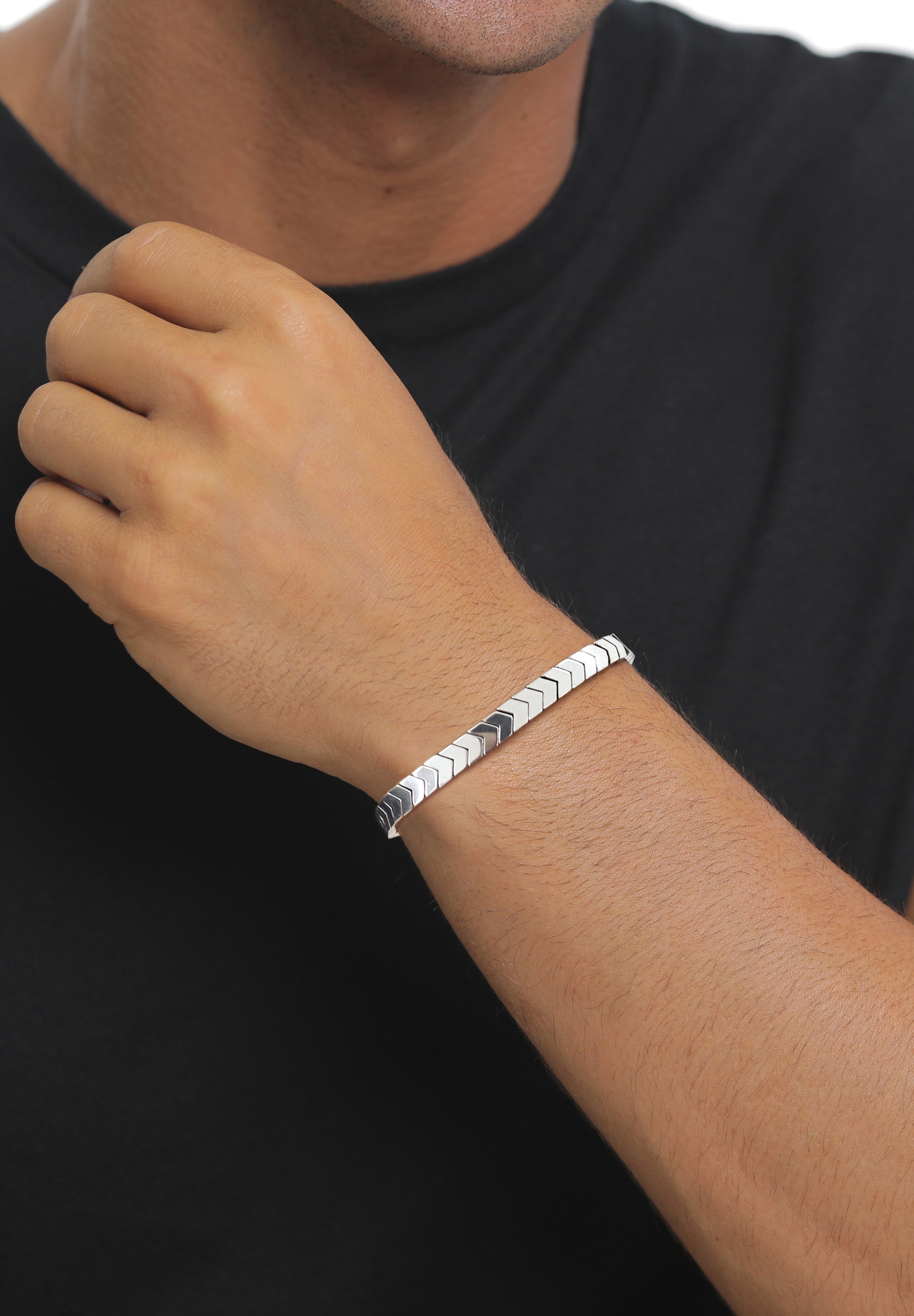 KUZZOI Armband in Zilver: voorkant