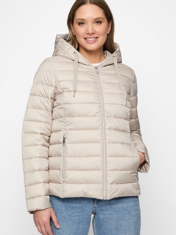 Covered Winterjas 'Nala' in Beige: voorkant