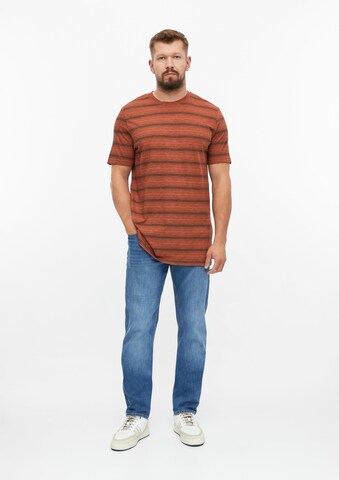 T-Shirt s.Oliver Men Tall Sizes en orange