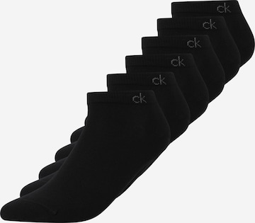 Calvin Klein Underwear Nogavice | črna barva: sprednja stran