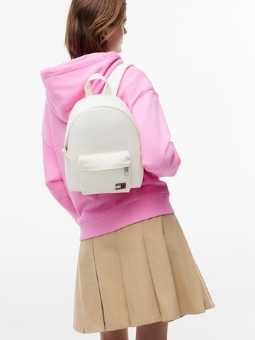 Tommy Jeans Reppu 'ESS DAILY' värissä valkoinen