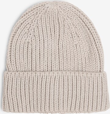 Marie Lund Beanie in Beige: front